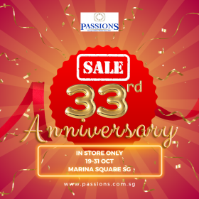 It s our 33rd Anniversary and we would like to celebrate with you Passions Watch Exchange Singapore s Premier Pre owned Watch Dealer